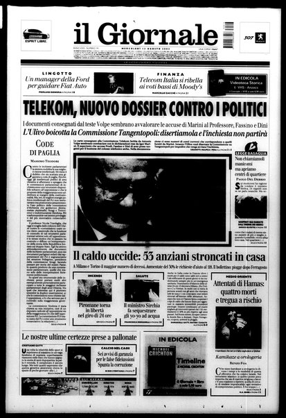 Il giornale : quotidiano del mattino